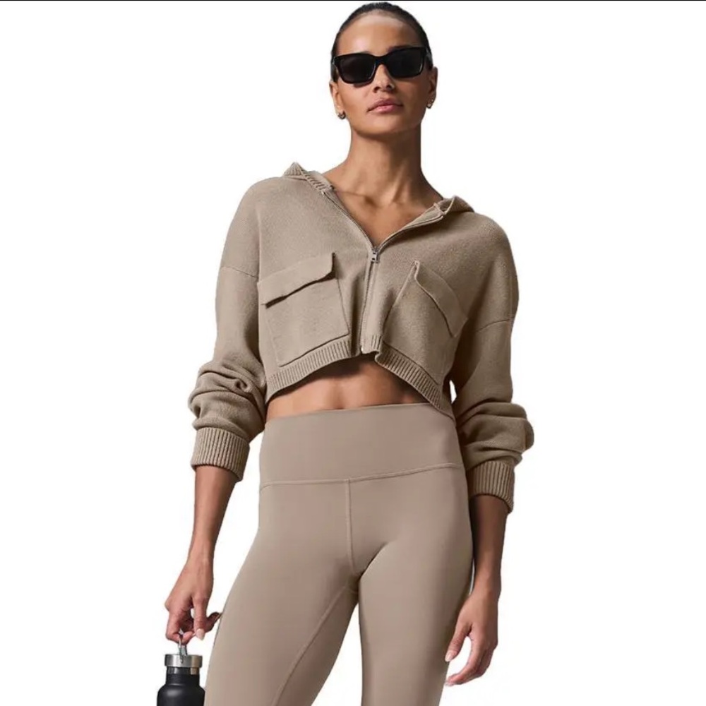 ALO Yoga knit hoodie